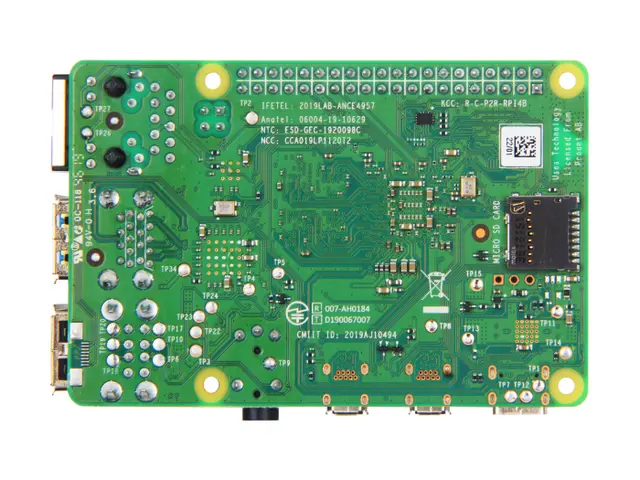 Alt view image 6 of 6 - Seeed Studio Raspberry Pi 4 Model B [2GB] RAM, Single Board Computer Suitable for Building Mini PC/Smart Robot/Game Console/Workstation/Media Center/Etc.