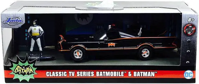 Alt view image 2 of 12 - Classic TV Series Batmobile & Figure Jada Diecast 1/32