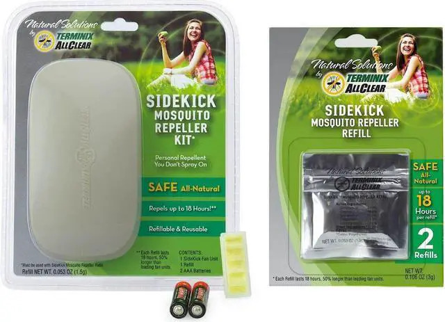 Alt view image 10 of 17 - Terminix ALLCLEAR SideKick Mosquito Repeller Kit