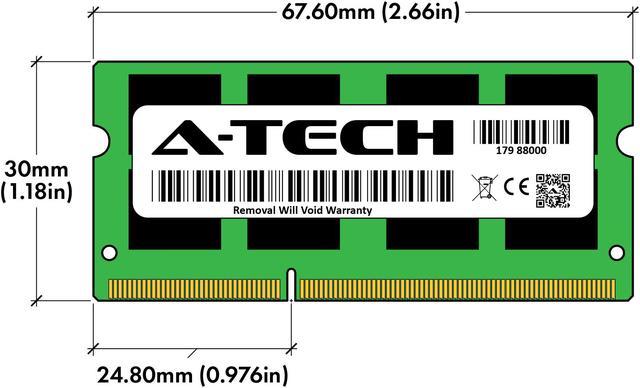 A-Tech 4GB DDR3 1600MHz SODIMM PC3-12800 CL11 Non-ECC Unbuffered