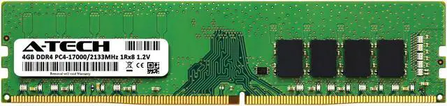 Alt view image 2 of 7 - 4GB RAM Replacement for HP 848215-800, 840821-001 | DDR4 2133MHz PC4-17000 DIMM 1Rx8 Desktop Memory