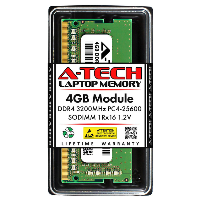 A-Tech 4GB DDR3 RAM For ASUS X54C-BBK15 - 1333MHz SODIMM Memory Upgrade