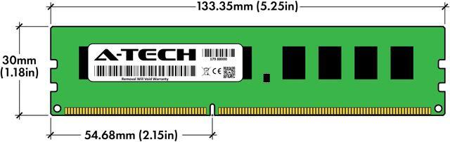 Alt view image 3 of 4 - A-Tech 16GB (4x4GB) 2Rx8 PC3-10600E DDR3 1333 MHz ECC UDIMM 1.5V ECC Unbuffered DIMM 240-Pin Dual Rank x8 Server & Workstation RAM Memory Upgrade Kit