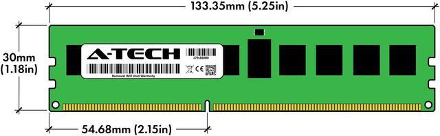Alt view image 3 of 6 - 8GB RAM Replacement for Kingston KTD-PE318/8G, KVR18R13S4/8, KVR18R13S4K3/24 | DDR3 1866MHz PC3-14900 ECC RDIMM 1Rx4 Server Memory