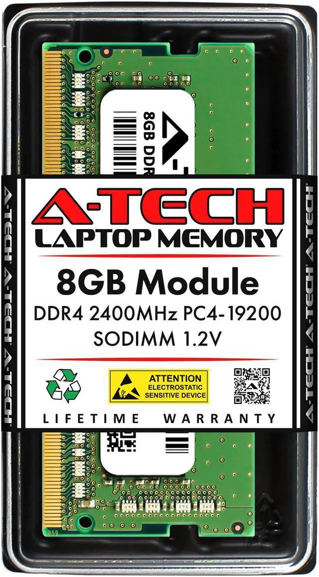 Main image of 8GB RAM Replacement for HP Z4Y85AA#ABA | DDR4 2400MHz PC4-19200 SODIMM Laptop Memory