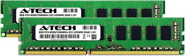 Alt view image 2 of 4 - A-Tech 16GB Kit (2x8GB) RAM for Apple Mac Pro (Early 2009, 4-Core/8-Core & Mid 2010, 4-Core/8-Core & Mid 2012, 4-Core), Xserve (Early 2009, 4-Core/8-Core) | DDR3 1066 PC3-8500 ECC UDIMM 240-Pin Memory