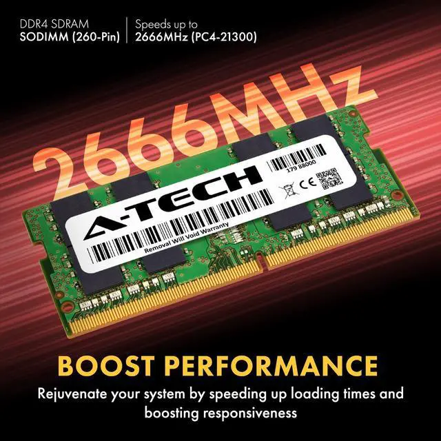 Alt view image 4 of 7 - 8GB RAM Replacement for Crucial CT8G4SFRA266.M16 | DDR4 2666MHz PC4-21300 SODIMM 2Rx8 Laptop Memory