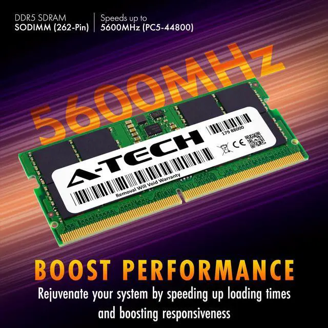 Alt view image 4 of 7 - 48GB RAM Replacement for Innodisk M5S0-GGMZOCZQ | DDR5 5600MHz PC5-44800 SODIMM 2Rx8 Laptop Memory