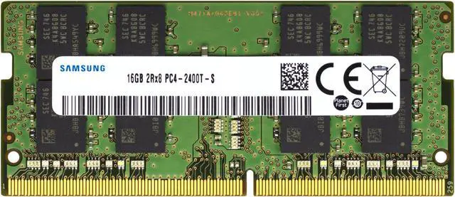 Alt view image 2 of 2 - Supermicro Certified MEM-DR416L-SL01-SO24 | Samsung 16GB PC4-19200 DDR4 2400MHz 2Rx8 Non-ECC SODIMM 260-Pin Laptop Memory RAM