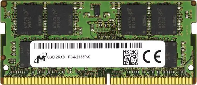 Alt view image 2 of 2 - Supermicro Certified MEM-DR480L-CL01-SO21 | Micron 8GB PC4-17000 DDR4 2133MHz 2Rx8 Non-ECC SODIMM 260-Pin Laptop Memory RAM