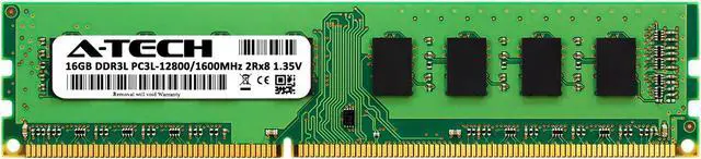 Alt view image 2 of 5 - 16GB RAM Replacement for Crucial CT204864BD160B | DDR3 1600MHz PC3-12800 DIMM Desktop Memory