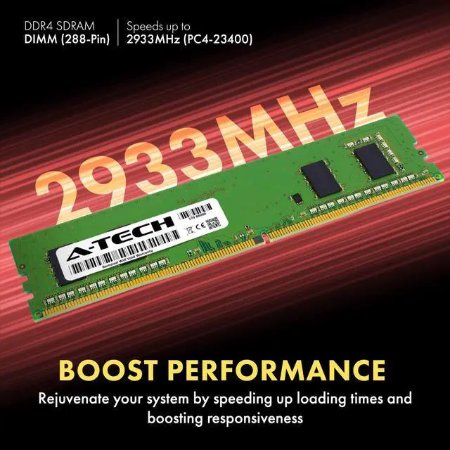 Alt view image 4 of 7 - 4GB RAM Replacement for Hynix HMA851U6DJR6N-WM | DDR4 2933MHz PC4-23400 DIMM 1Rx16 Desktop Memory