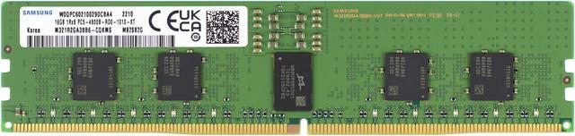 Samsung M321R2GA3BB6-CQK 16GB DDR5-4800 REG EC8 RDIMM PC5-38400R ECC  Registered DIMM 288-Pin 1Rx8 1.1V Server Memory RAM Module - Newegg.com