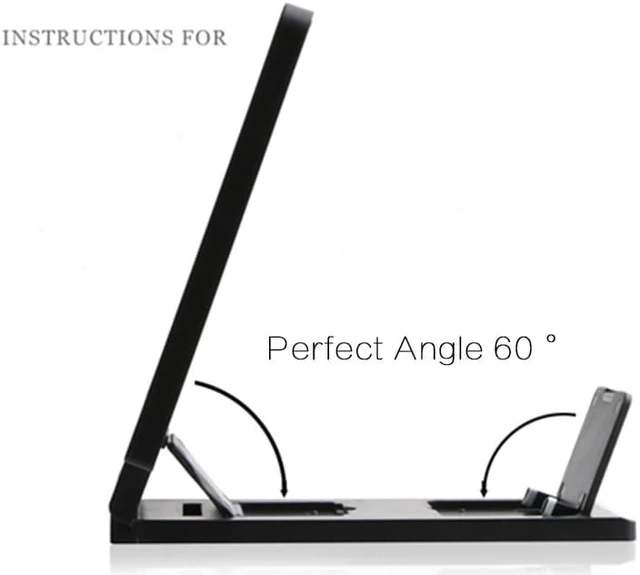 Alt view image 3 of 4 - US 3D Enlarged Screen Mobile Phone Amplifier Magnifier Bracket Cellphone Holder