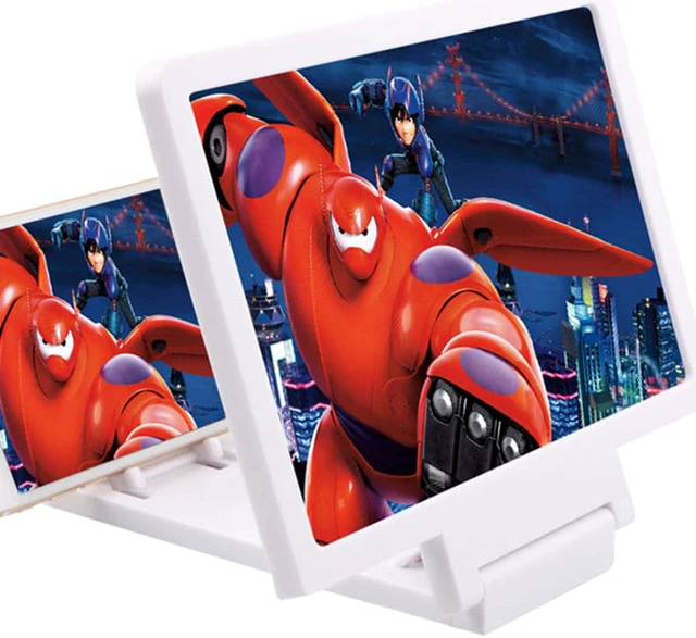 Alt view image 2 of 4 - US 3D Enlarged Screen Mobile Phone Amplifier Magnifier Bracket Cellphone Holder