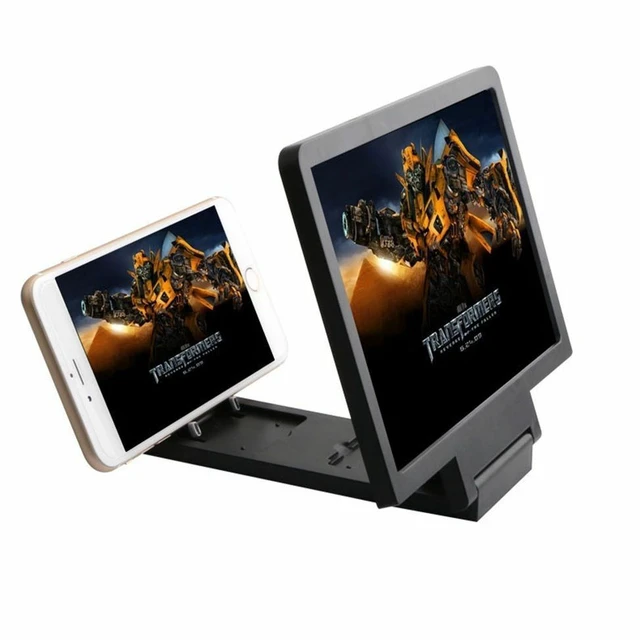 Alt view image 4 of 4 - US 3D Enlarged Screen Mobile Phone Amplifier Magnifier Bracket Cellphone Holder