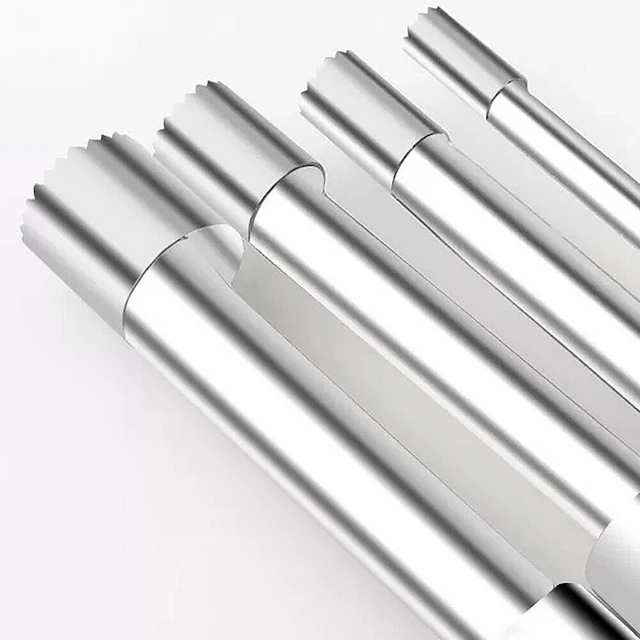 Alt view image 2 of 7 - Set of 5 Corer and Pitter Stainless Steel Core Seed Remover Tool Easy Twist