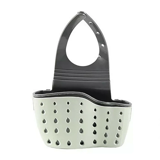 Alt view image 2 of 7 - 2 Pack Kitchen Organizer Sink Faucet Caddy Basket Cleaning Sponge Holder Soap