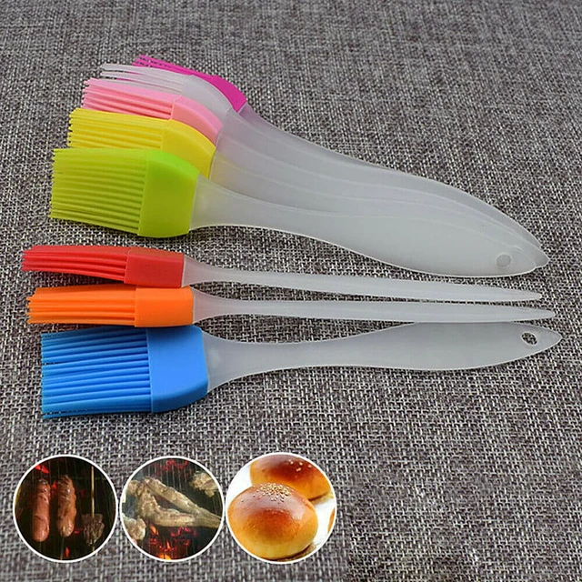 Alt view image 2 of 7 - Oil Brush Silicone Baking Pastry Cream For BBQ Basting Kitchen Party(14 Pack)