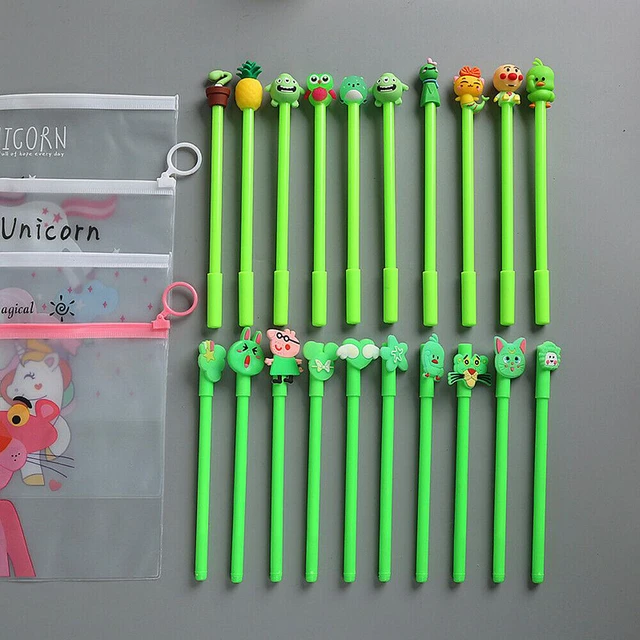 Main image of 20pcs/lot Cute Office School Accessories 0.5mm Pen Gel Pens + Organizer Bag