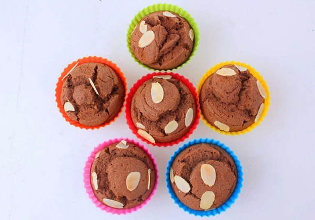 Alt view image 4 of 5 - 36 PCS Reusable Non-stick Silicone Baking Muffin Cupcake Chocolate Cups