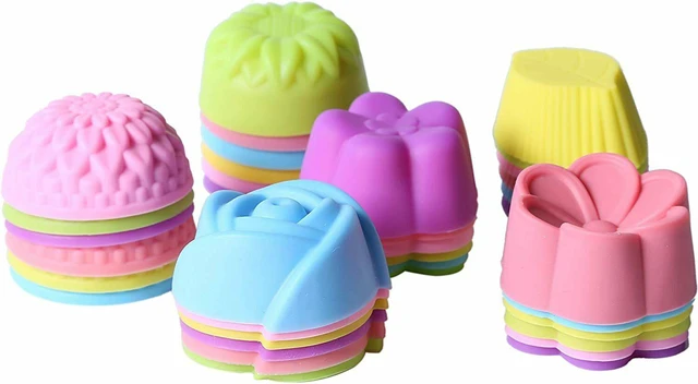 Alt view image 5 of 7 - 36 PCS Reusable Non-stick Silicone Baking Muffin Cupcake Chocolate Cups