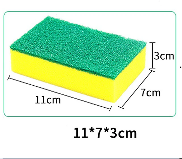 Alt view image 5 of 5 - Sponge Eraser Cleaning Pads Dish Washing Stains Removing Kitchen(20 Pack)