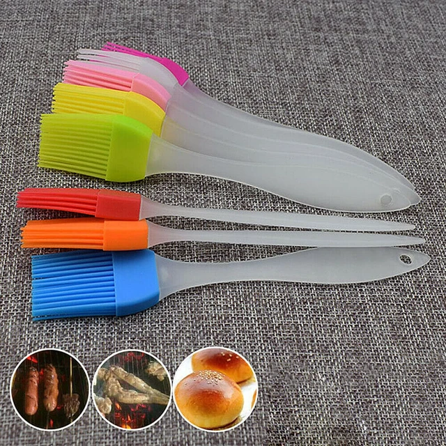 Alt view image 6 of 7 - Oil Brush Silicone Baking Pastry Cream For BBQ Basting Kitchen Party(7 Pack)