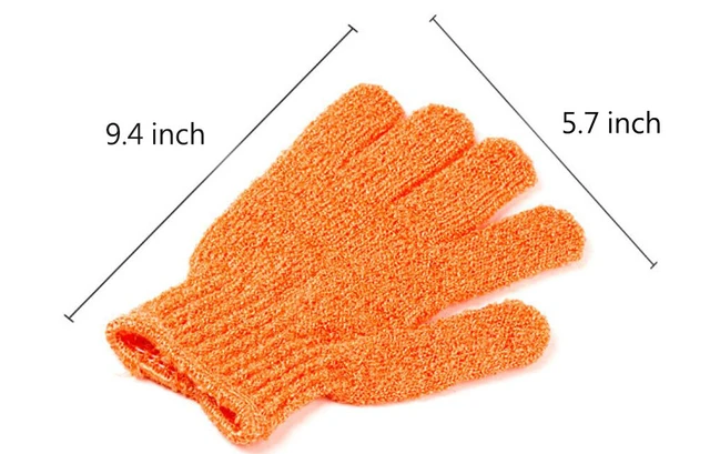 Alt view image 3 of 6 - Exfoliating Spa Bath Gloves Shower Soap Clean Hygiene( 6 Pairs)