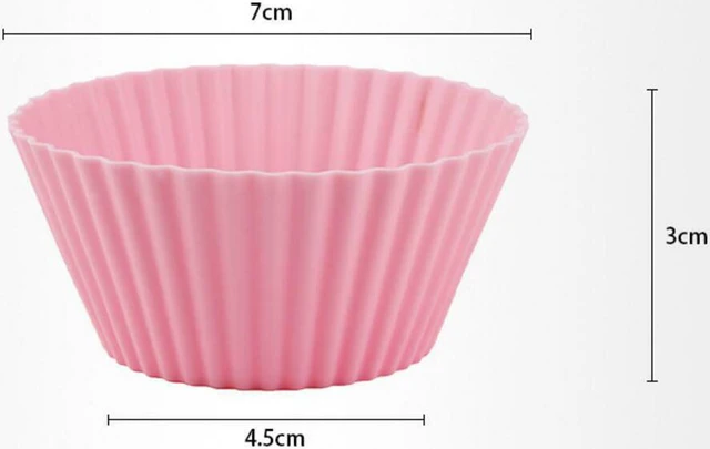 Alt view image 3 of 5 - 36 PCS Reusable Non-stick Silicone Baking Muffin Cupcake Chocolate Cups