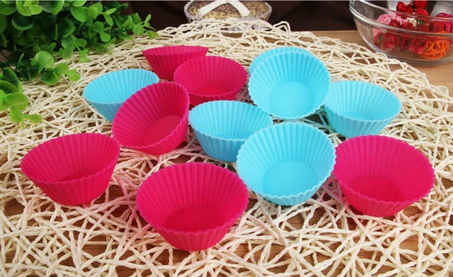 Alt view image 2 of 5 - 36 PCS Reusable Non-stick Silicone Baking Muffin Cupcake Chocolate Cups