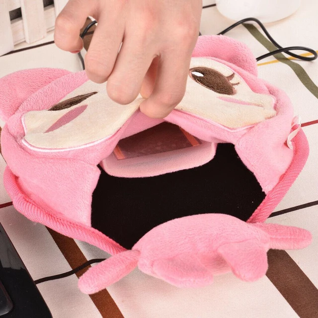 Alt view image 4 of 5 - USB Power Heating Heated Mouse Pad Hand Warmer 113 Degrees Fahrenheit Constant