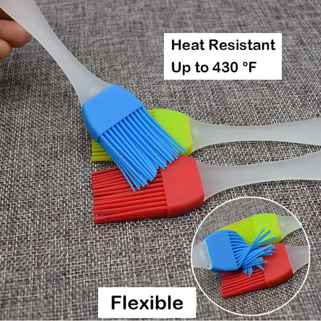 Alt view image 6 of 7 - Oil Brush Silicone Baking Pastry Cream For BBQ Basting Kitchen Party(14 Pack)