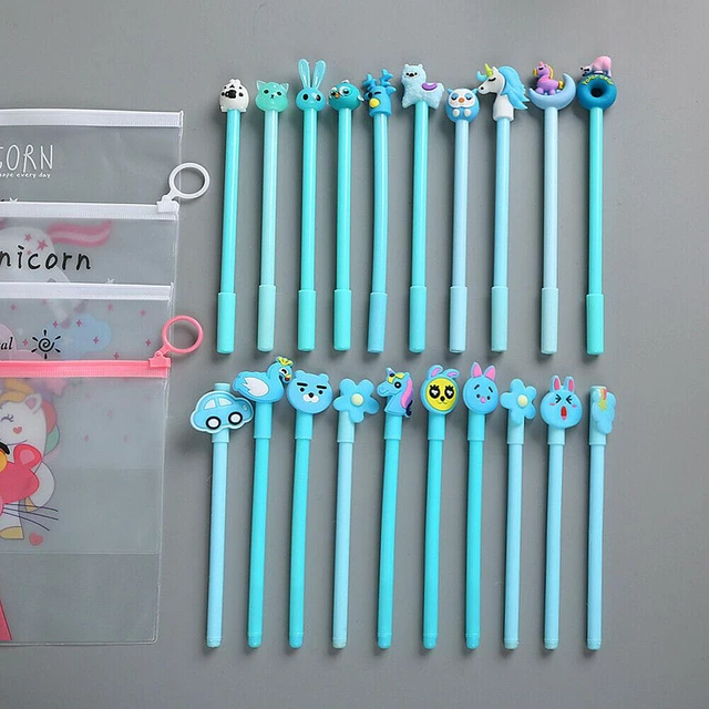 Alt view image 2 of 6 - 20pcs/lot Cute Office School Accessories 0.5mm Pen Gel Pens + Organizer Bag