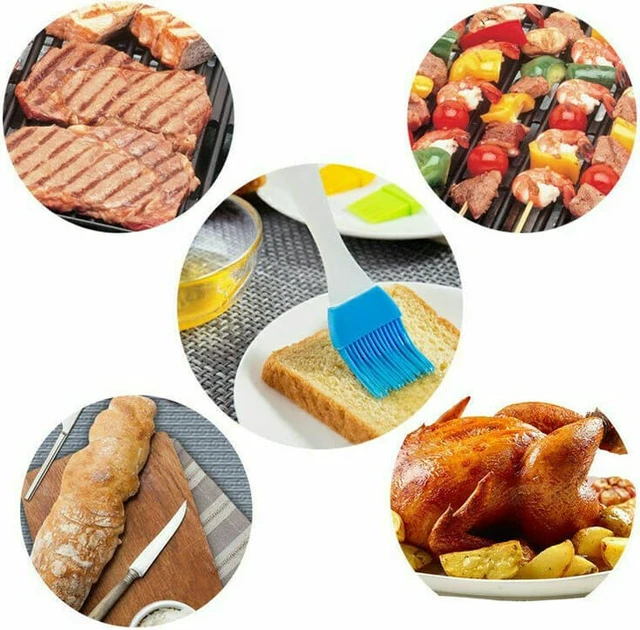 Alt view image 5 of 7 - Oil Brush Silicone Baking Pastry Cream For BBQ Basting Kitchen Party(7 Pack)