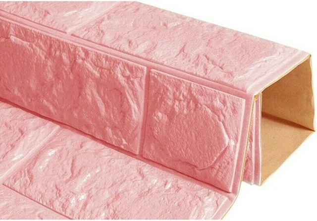 Main image of Premium PE Foam 3D Self Adhesive DIY Large Panels Wall Stickers Embossed Brick