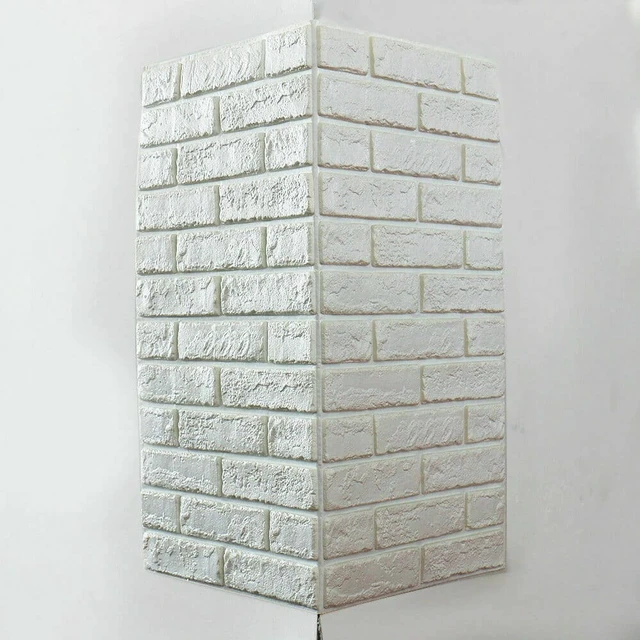 Alt view image 4 of 4 - Premium PE Foam 3D Self Adhesive DIY Large Panels Wall Stickers Embossed Brick