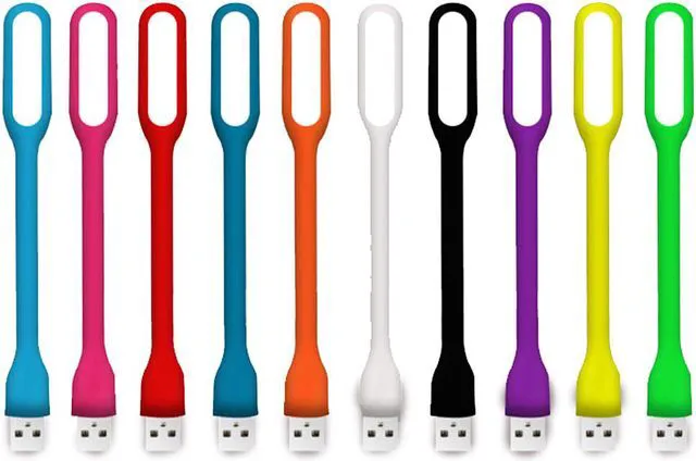 Main image of 10 PCS Flexible Bright Mini USB LED Light Lamp for Notebook Laptop Desk Reading