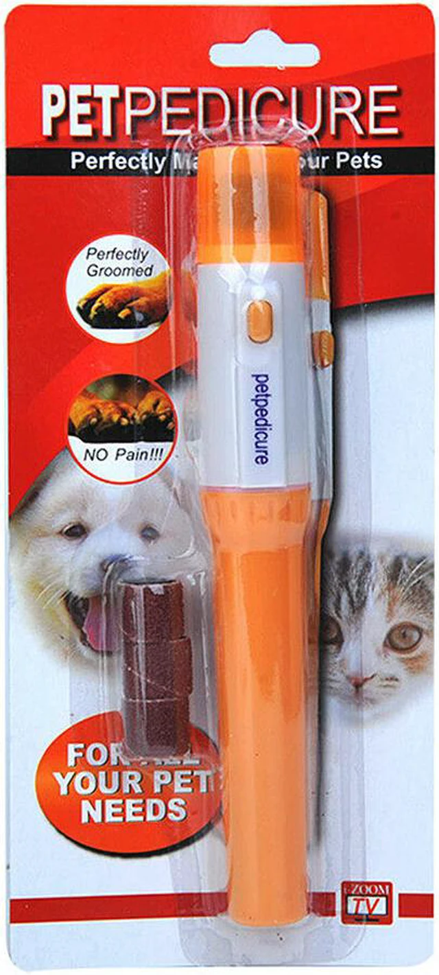 Alt view image 4 of 5 - Pet Dog Cat Nail Trimmer Grooming Tool Care Grinder Electric Clipper Kit Bundle