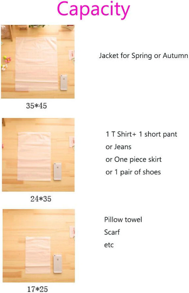 Alt view image 4 of 7 - 9Pcs Waterproof Clothes Storage Bags Packing Cube Travel Luggage Organizer Pouch