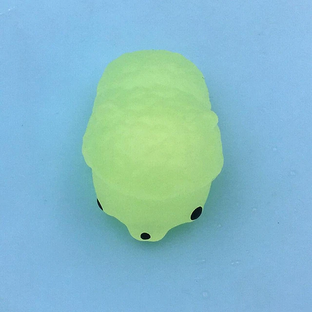 Alt view image 3 of 7 - 50 Squishy Lot Glow-in-the-dark Rising Fidget Cute Animal Hand Toy
