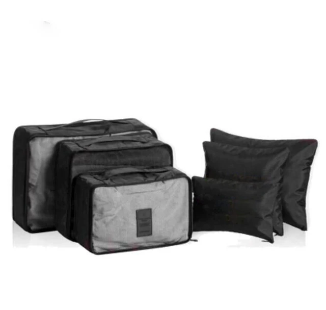 Alt view image 2 of 5 - 9Pcs Waterproof Clothes Storage Bags Packing Cube Travel Luggage Organizer Pouch