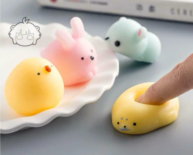 Alt view image 3 of 7 - 50 Squishy Lot Normal Rising Fidget Cute Animal Hand Toy