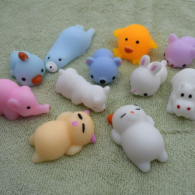 Alt view image 6 of 7 - 50 Squishy Lot Normal Rising Fidget Cute Animal Hand Toy