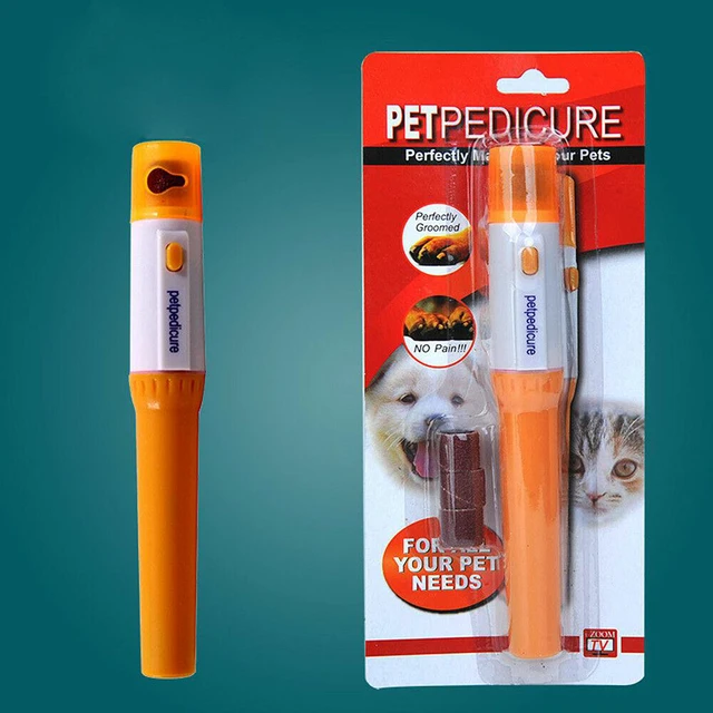 Main image of Pet Dog Cat Nail Trimmer Grooming Tool Care Grinder Electric Clipper Kit Bundle
