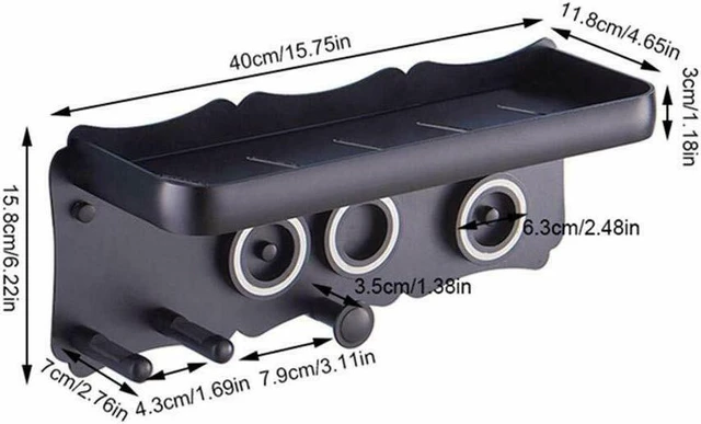 Alt view image 4 of 7 - Magnetic For Dyson Supersonic Hair Dryer Accessories Wall Mount Holder Hanger