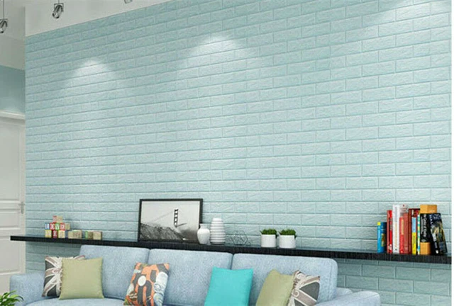 Alt view image 2 of 2 - Premium PE Foam 3D Self Adhesive DIY Large Panels Wall Stickers Embossed Brick