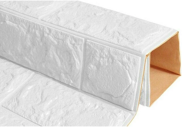 Main image of Premium PE Foam 3D Self Adhesive DIY Large Panels Wall Stickers Embossed Brick