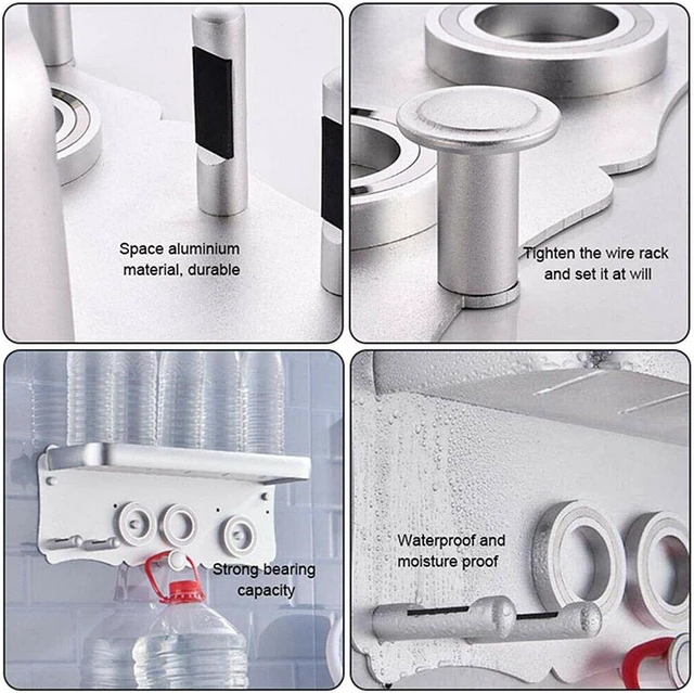 Alt view image 6 of 7 - Magnetic For Dyson Supersonic Hair Dryer Accessories Wall Mount Holder Hanger