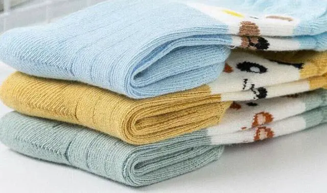 Alt view image 3 of 4 - 3 Pairs Baby Unisex Anti Slip Non Skid Newborn Knee High Long Stockings Socks (Elephant)